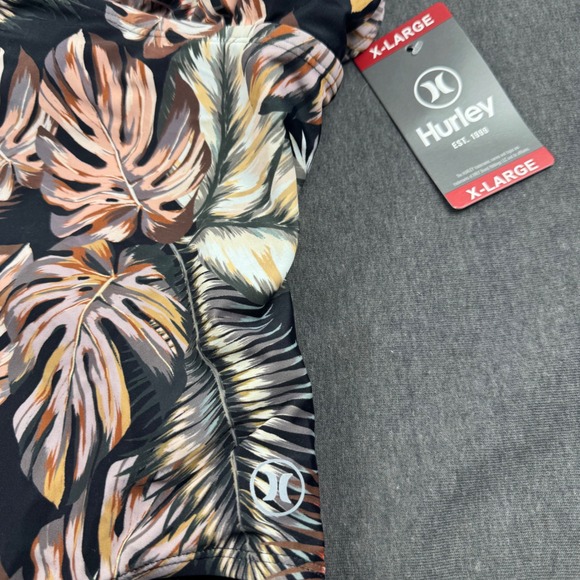 Hurley Other - Hurley Scattered Palm One Piece Swimsuit Floral Tropical UPF 50+ HSO1021 XL